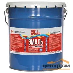 Эмаль ПФ-115 красная 10 кг ВИТЕКО