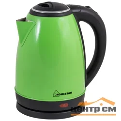 Чайник HOMESTAR HS-1010 1,8 л стальной, зеленый