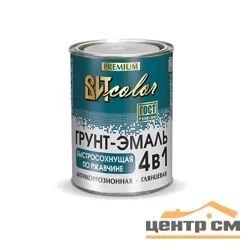 Грунт-эмаль по ржавчине 4 в 1 быстросохнущая красная 1,8 кг (сушка 5 часов) ВИТ color