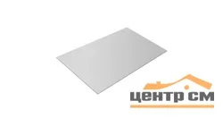 Плоский лист Полиэстер RAL 9003 (сигнально-белый), 0.45 мм, 1,25*3.2 м.п., пл=4м2 (в пленке)