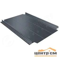 Фальц Смарт Про Stynergy Corundum50 матовый RAL 7024 (мокрый асфальт)-A, 0.5мм, узкое ребро жесткости 0.521*3.6 м.п.